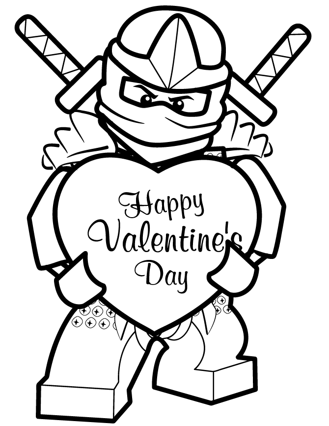 Plansa de colorat cu Valentines day 180 66